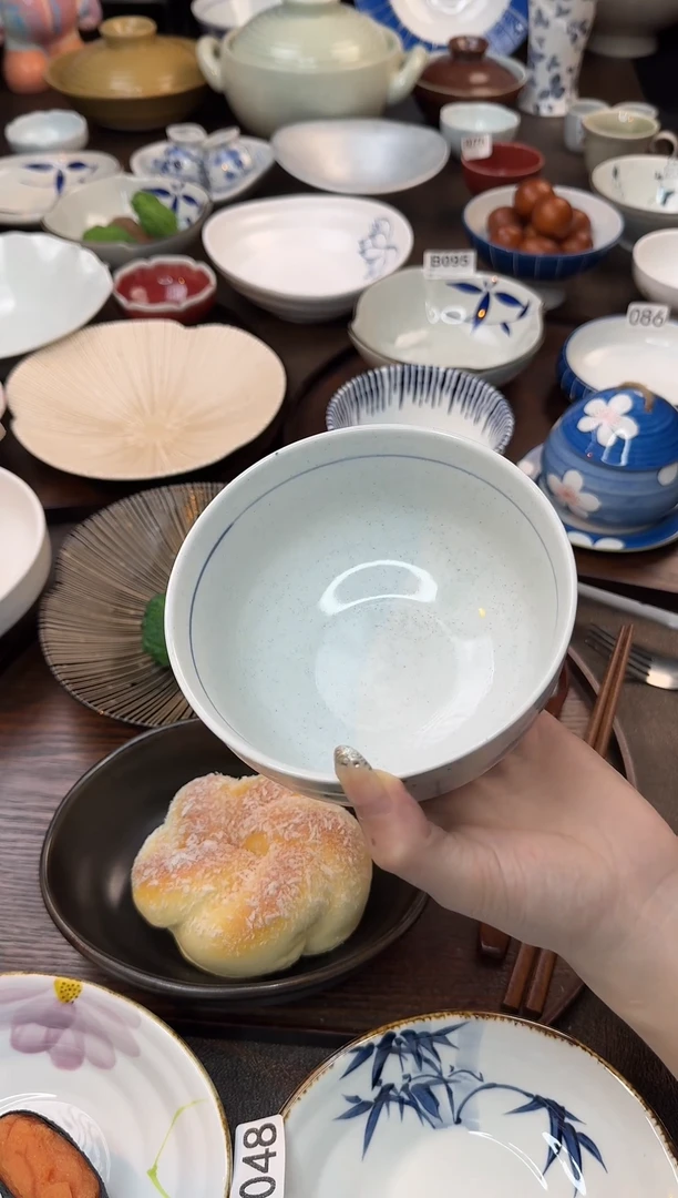 瓷（泼墨舞动）米饭碗