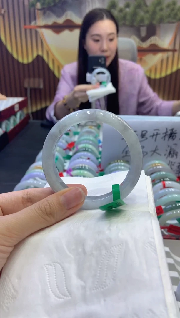 未镶嵌手镯翡翠00004924