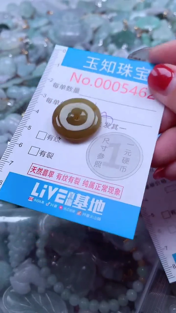 吊坠(不含链)未镶嵌翡翠5462