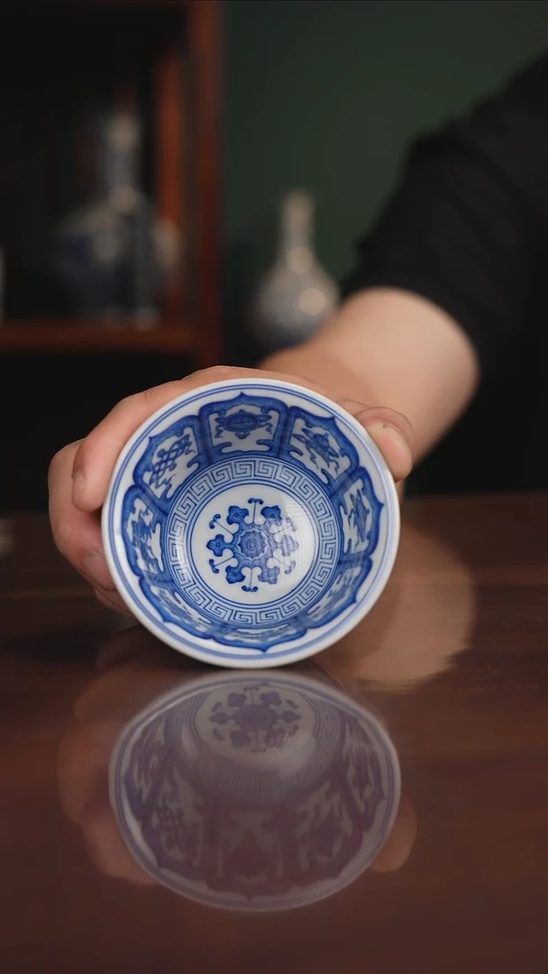 晓月窑青花高端茶具