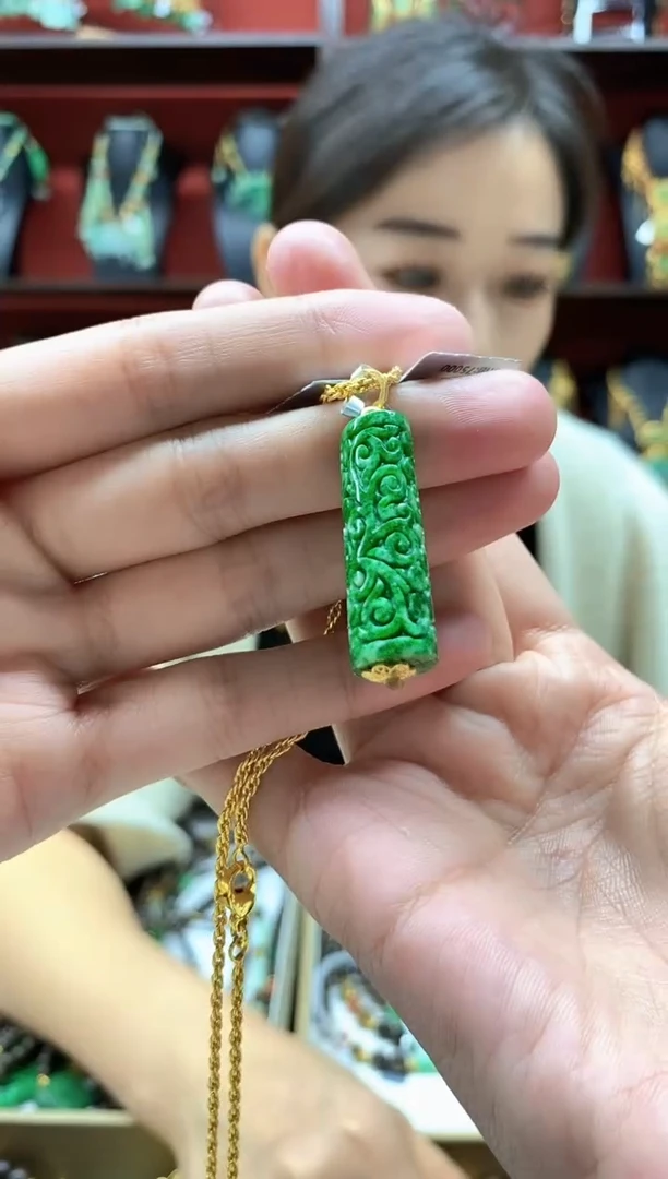 颈饰未镶嵌翡翠翡翠吊坠