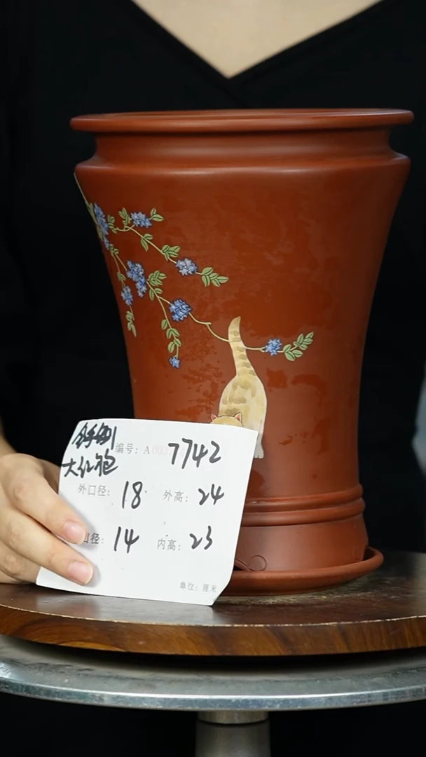 紫砂花盆^&7742+Z 紫砂花盆紫砂