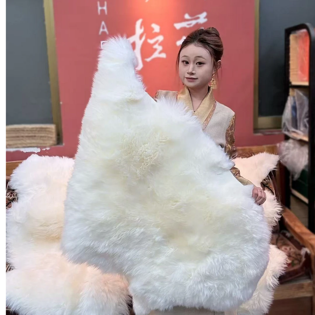 高原雪羊皮毛毛长毛绒
