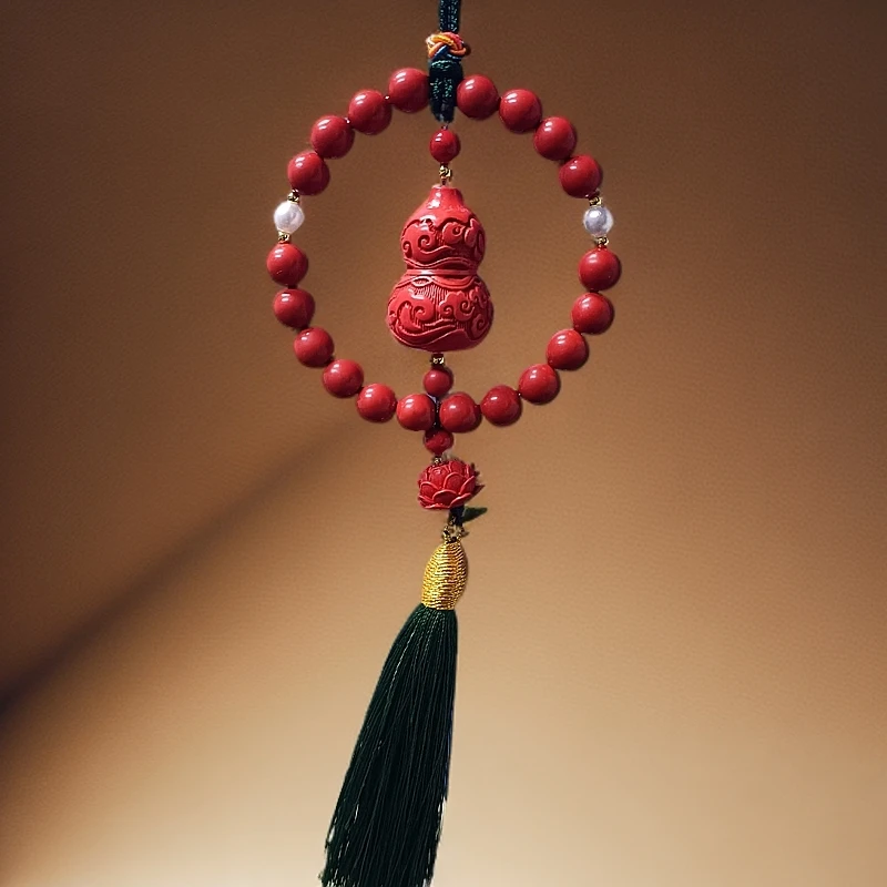 天然辰砂精美朱砂车挂多样性发货任意一件