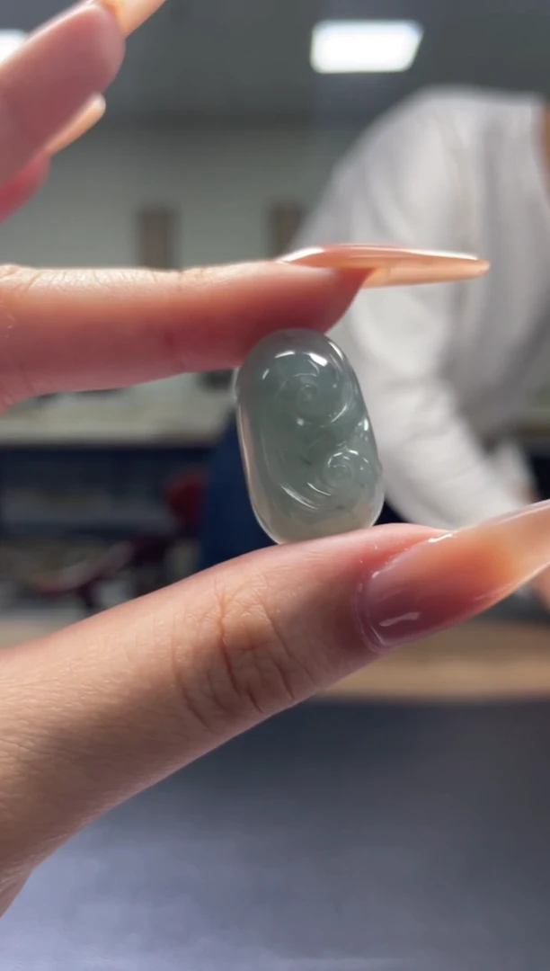 颈饰未镶嵌翡翠天然A货翡翠随机发一件77