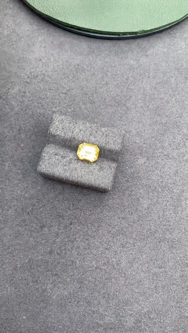 【闪购商品】彩色蓝宝石裸石未镶嵌3ct黄蓝宝