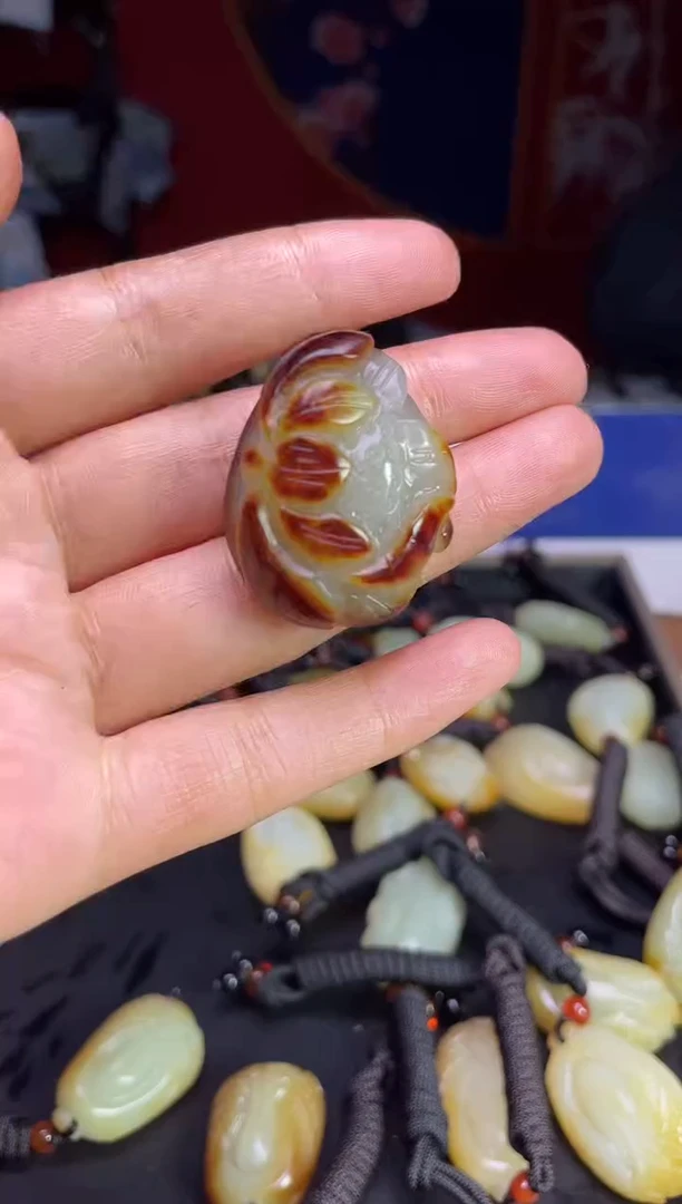 颈饰未镶嵌和田玉123