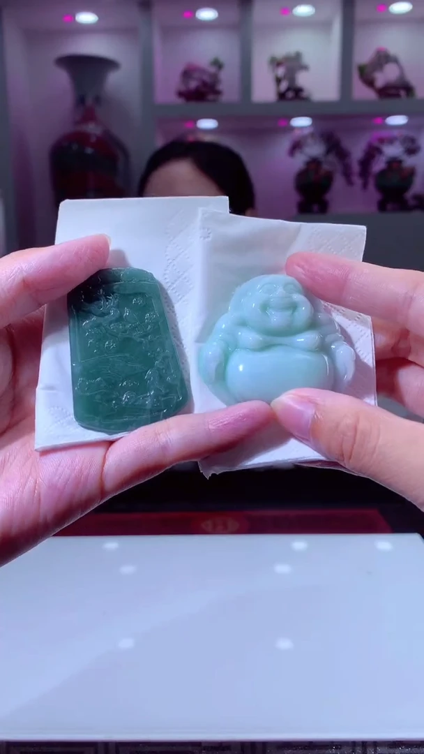 颈饰未镶嵌翡翠挂件发货（拍一发一）
