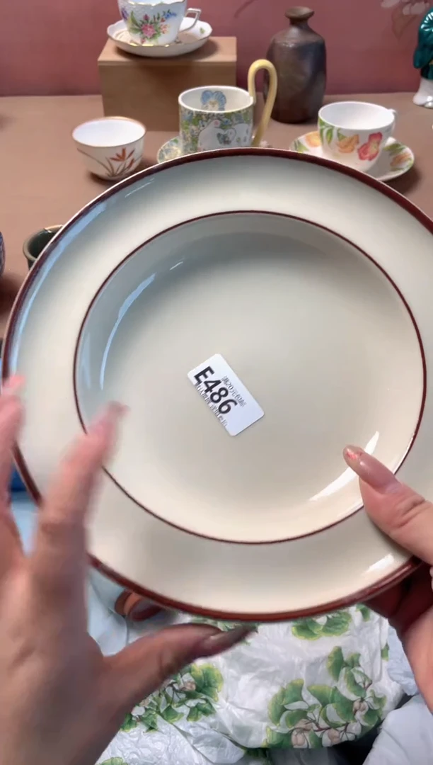 瓷片爱***车瓷器瓷器E486