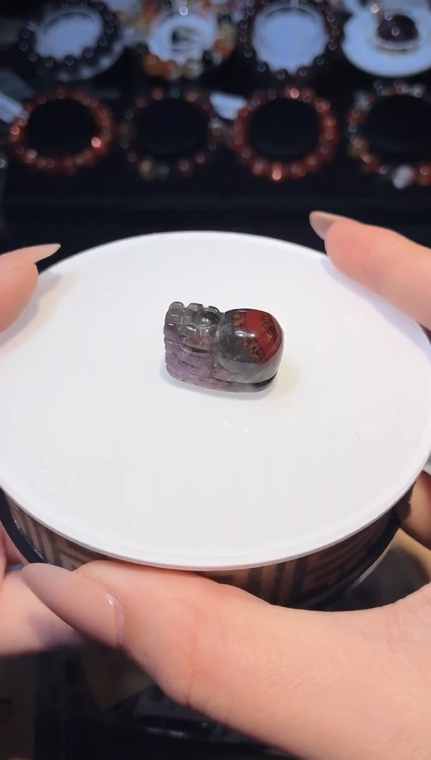 吊坠(不含链)未镶嵌水晶极光貔貅吊坠