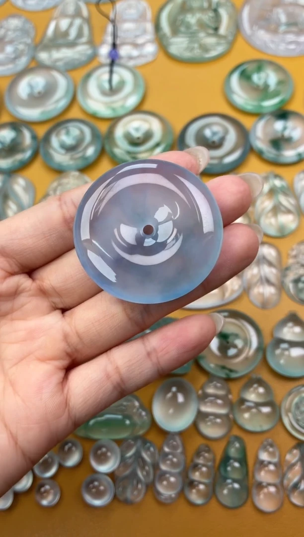 吊坠(不含链)未镶嵌翡翠10 平安扣 42.7 8.0