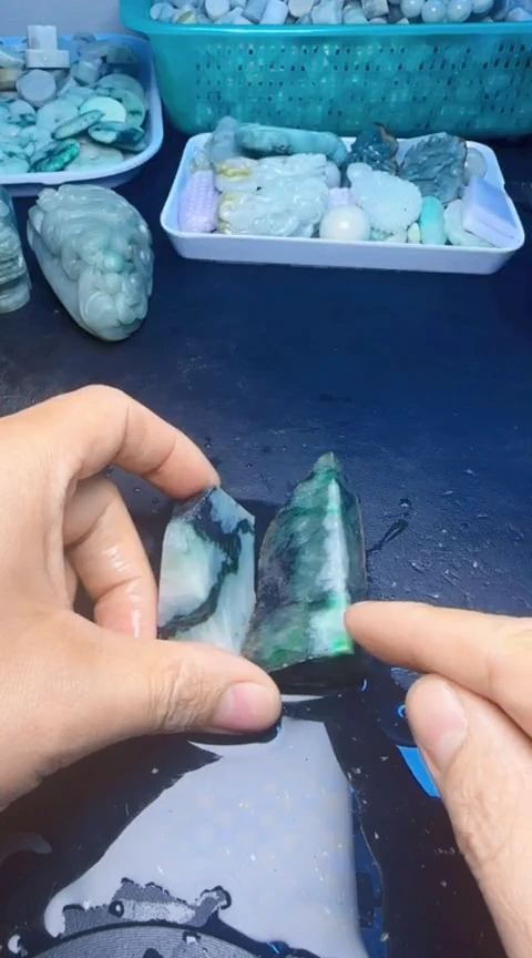 颈饰未镶嵌翡翠009