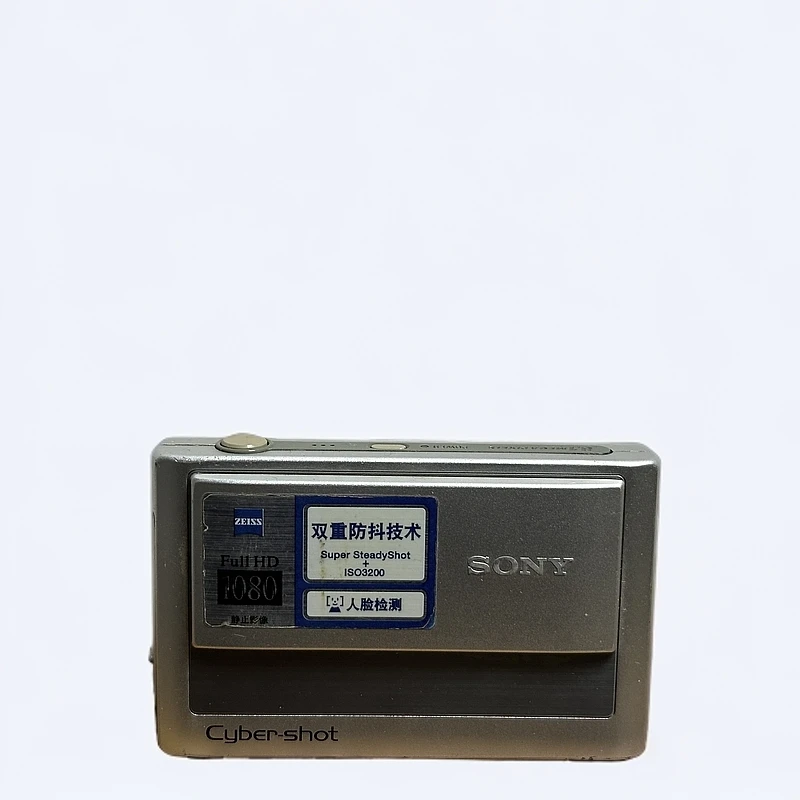 95新 Sony/索尼 T20银色CCD拍照数码相机照相机福利款配件齐全