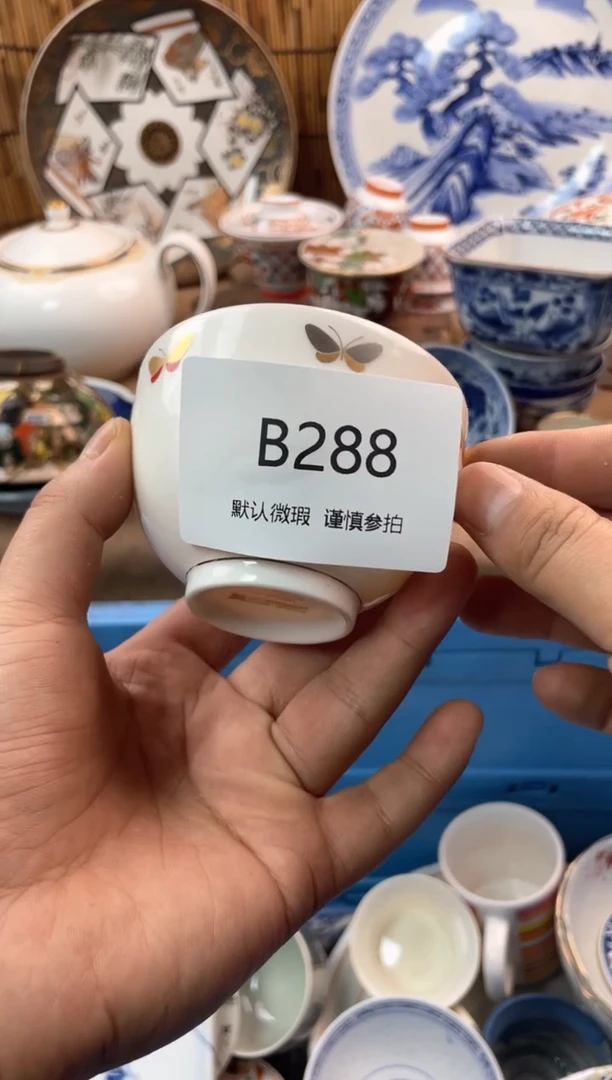 【闪购商品】日式中古no退no换默认微瑕B288