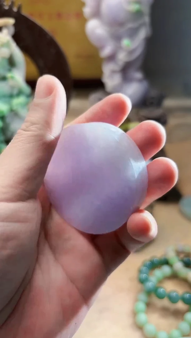 未镶嵌挂件翡翠A货张麦9584