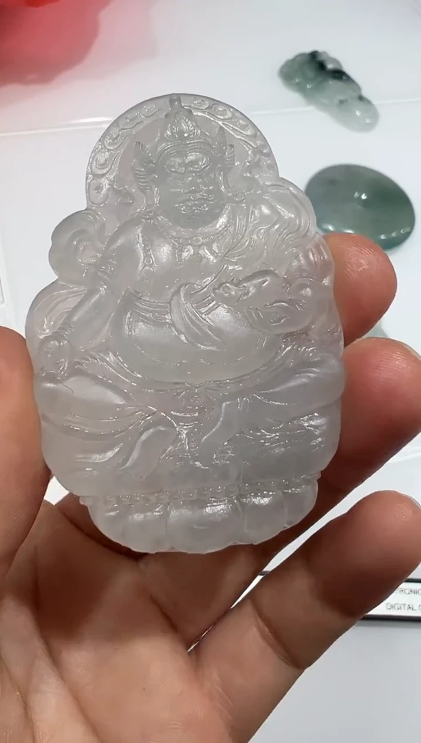 【闪购商品】定制翡翠未镶嵌黄财神