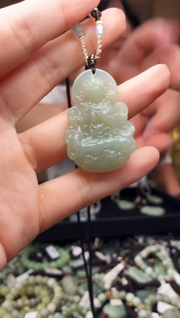 颈饰未镶嵌和田玉多样性发货，拍一发一