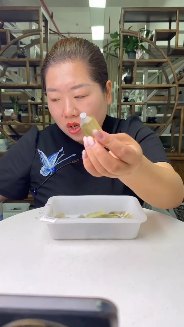 水晶珠宝半成品未镶嵌黄水晶柱子D776多样性发其一