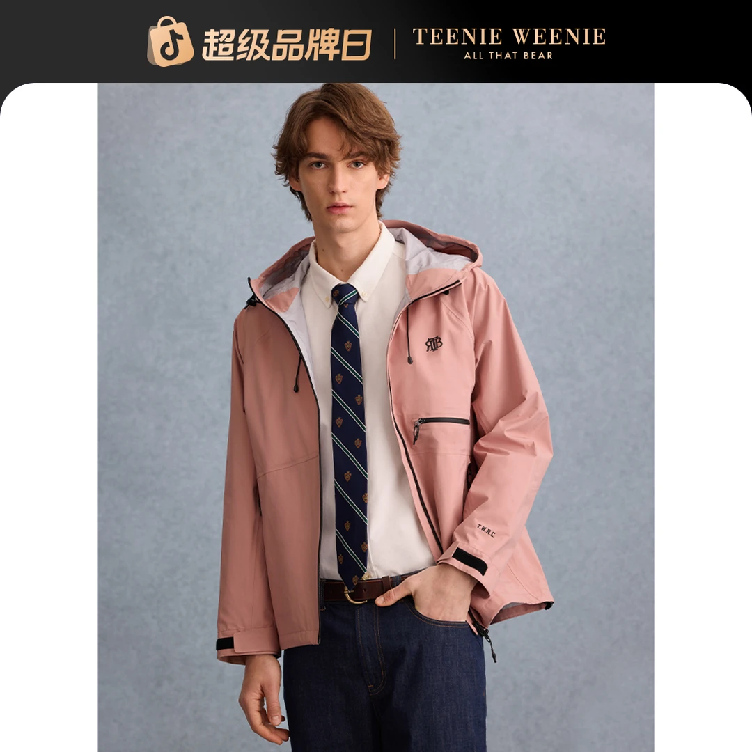 Teenie Weenie Men【王星越同款】2025春季户外时尚风衣TNJJ2523S1K