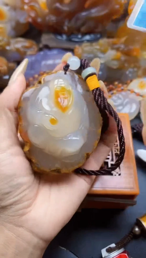 玛瑙/玉髓挂件未镶嵌ll