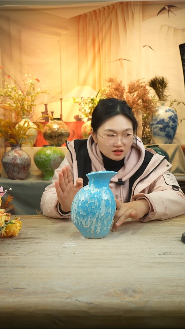 高19口8花瓶花器