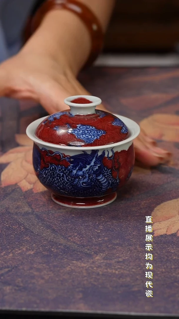 景德镇纯手工手绘陶瓷杯