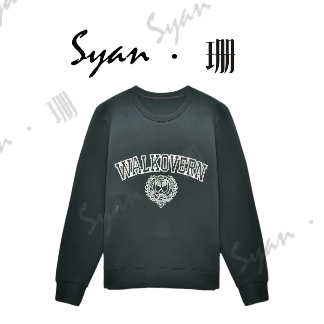 Syan【色彩笔记】秋冬洋气时尚百搭简约小众高级轻奢贵气设计款卫衣