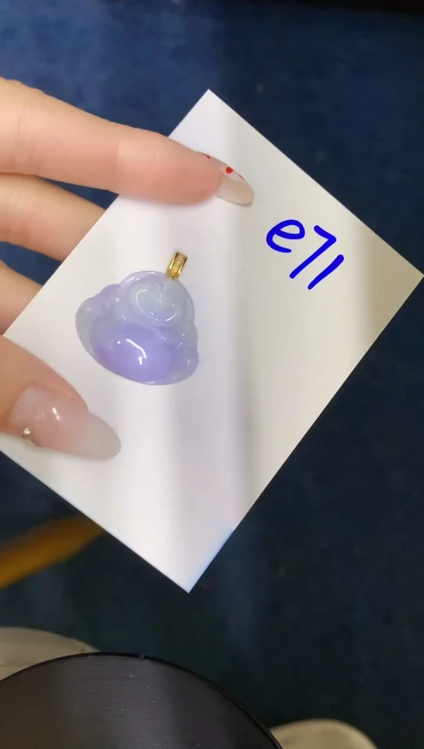 【闪购商品】翡翠颈饰18K金镶嵌0000000000