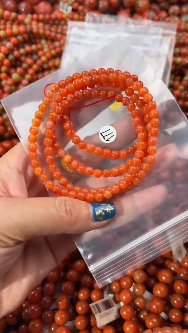 未镶嵌手串南红玛瑙5