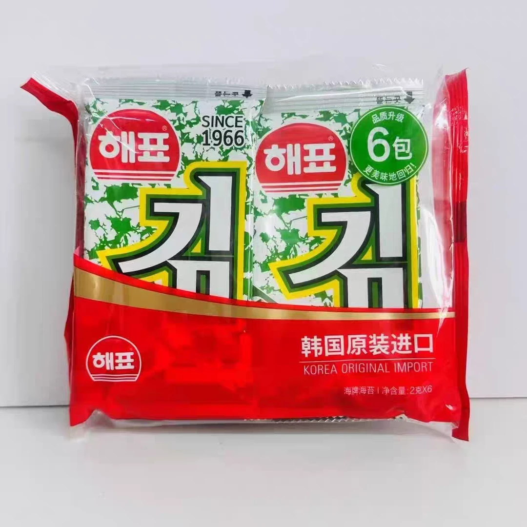 海牌海苔12g(2g*6袋)