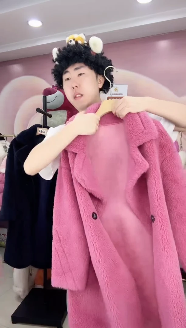 100%羊毛外套福利吖