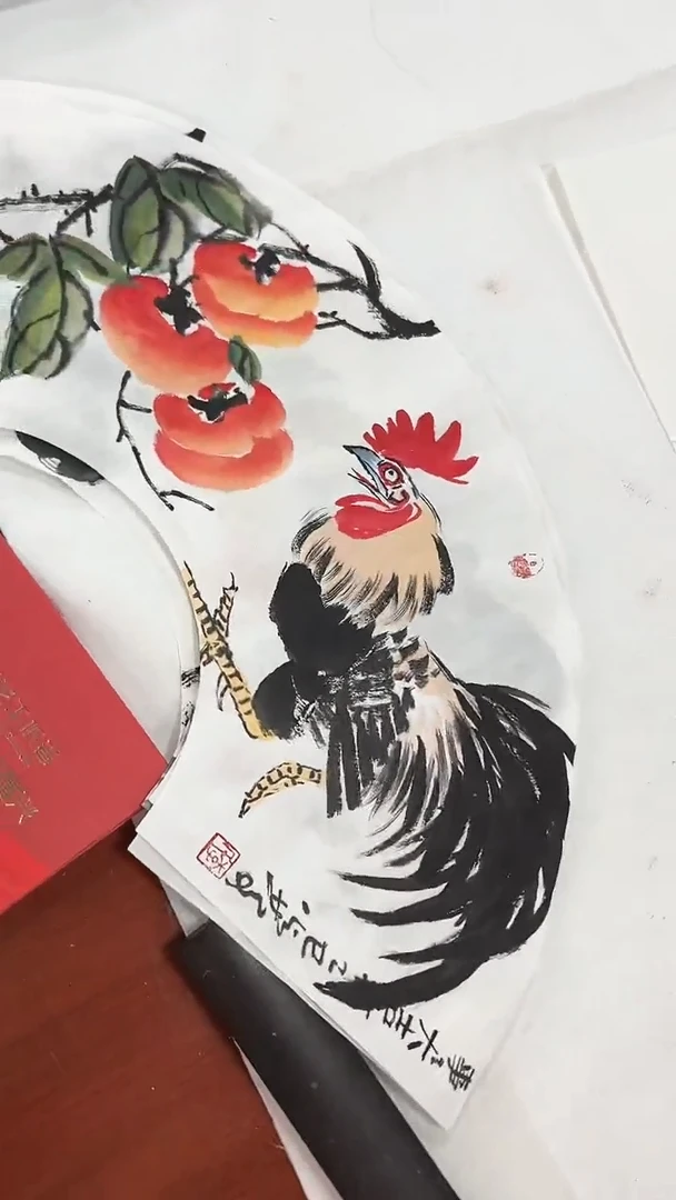 国画李火庆/国画/花鸟