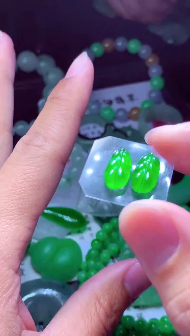 未镶嵌定制翡翠严**#翡翠毛货定制571693