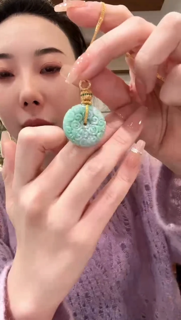 【闪购商品】翡翠颈饰未镶嵌国风