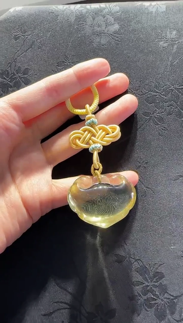未镶嵌手绳水晶如意锁款多样性发货其一