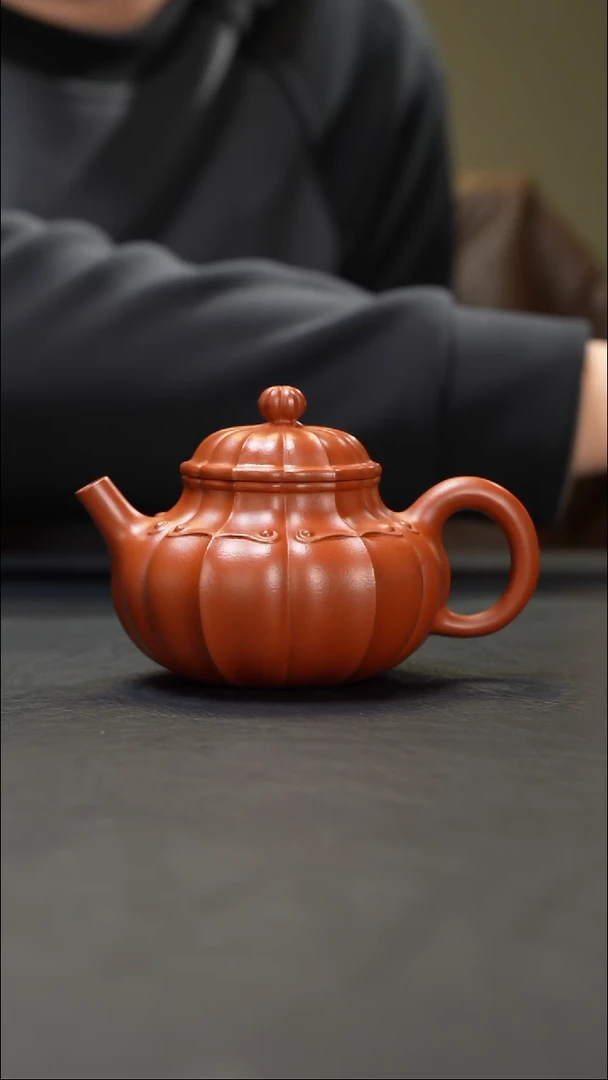 茶壶紫砂筋纹容天