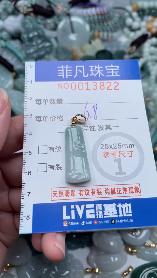 颈饰未镶嵌翡翠13822