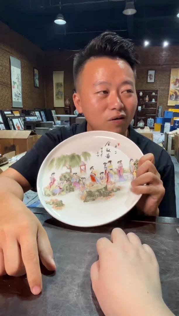 摆件景德镇陶瓷摆件D419