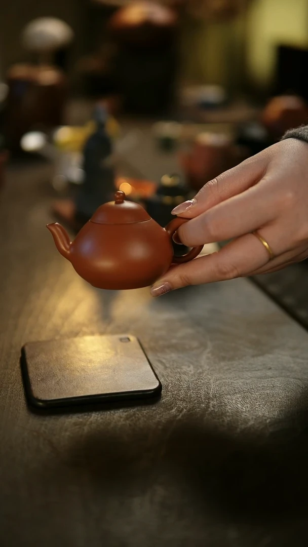 阿眠    陋影紫砂壶