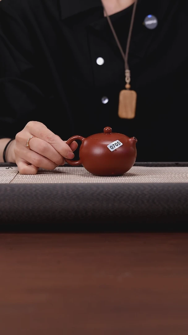 【闪购商品】紫砂茶壶705  朱泥 西施 150cc