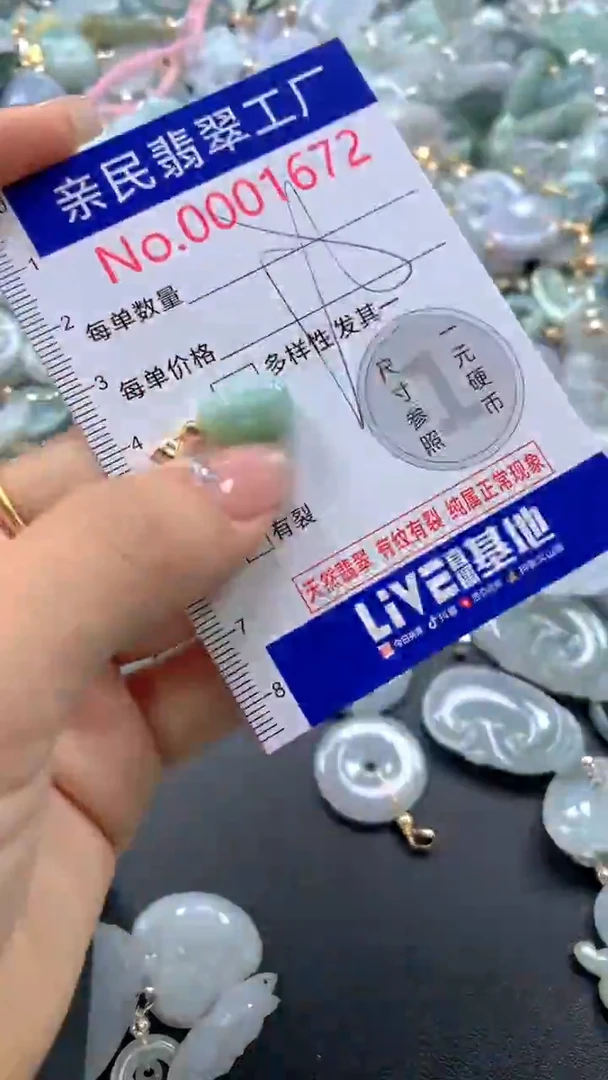 颈饰未镶嵌翡翠1672