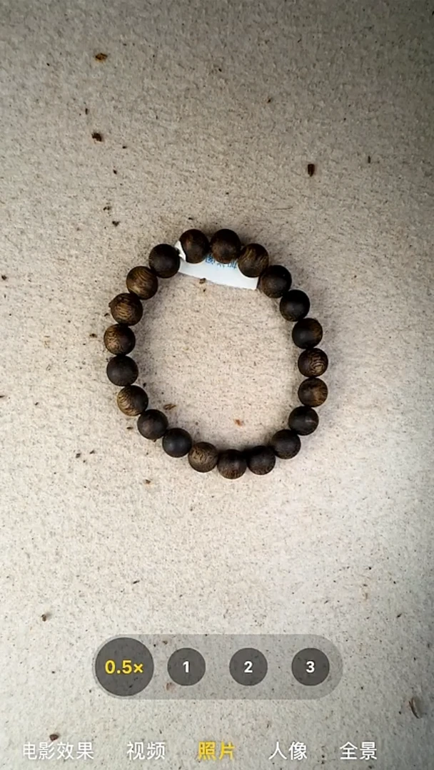 沉香手串9mm奇楠单圈手串54