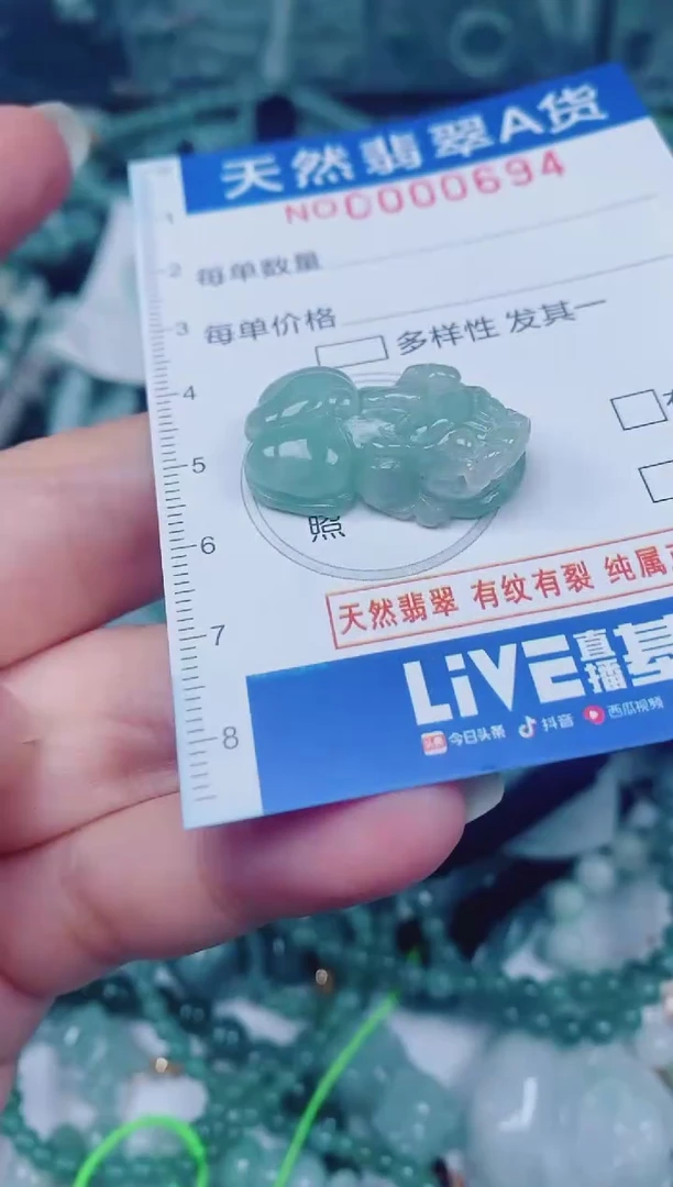 颈饰未镶嵌翡翠00000694