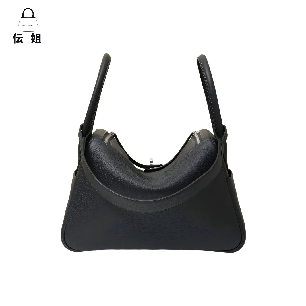 【高定Lindy】进口TC牛皮全手工蜜蜡线单肩腋下时尚百搭真皮女士包