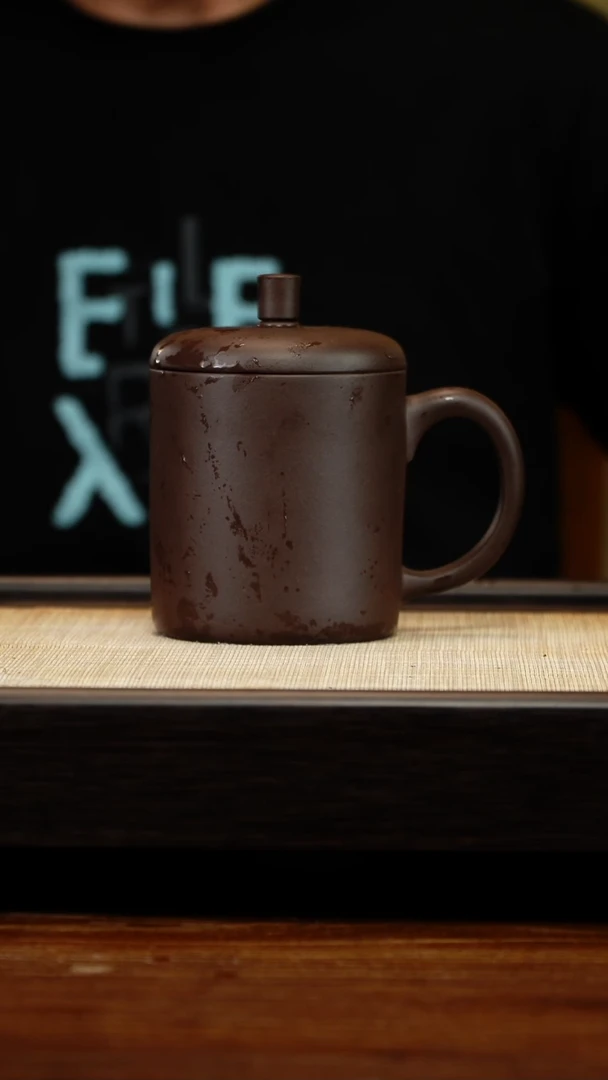 茶壶紫砂紫泥盖杯