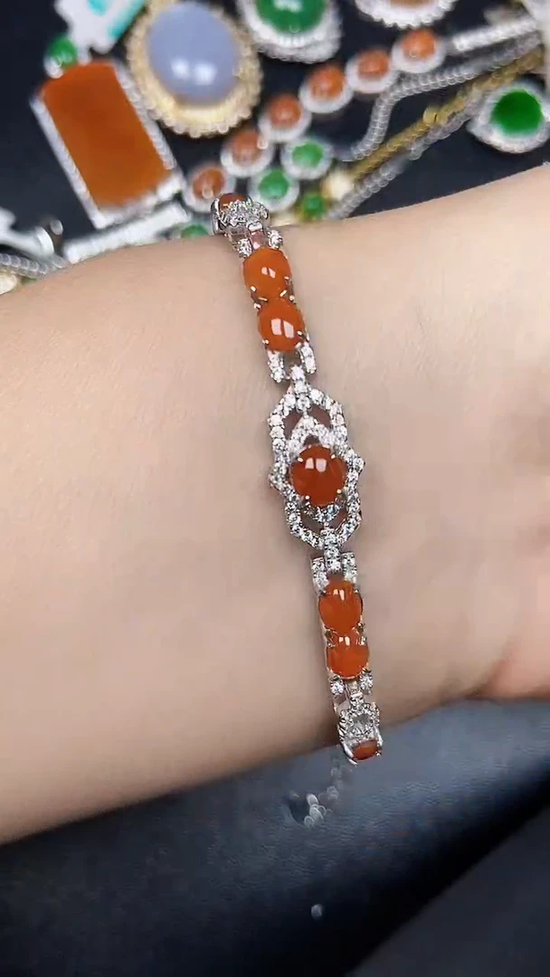 银S925镶嵌戒指翡翠2860