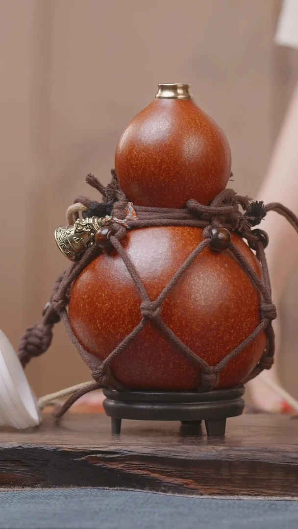 1815号精品大漆葫芦防腐防渗装水茶酒