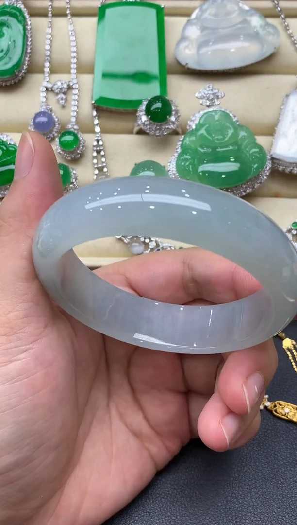 翡翠手镯未镶嵌274-中国好珍宝