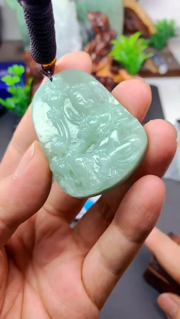 颈饰未镶嵌翡翠༺****༻挂件