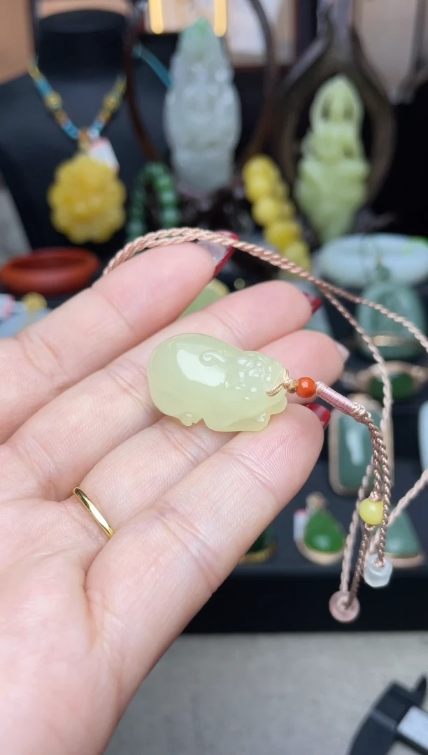 【闪购商品】和田玉颈饰未镶嵌吊坠h067